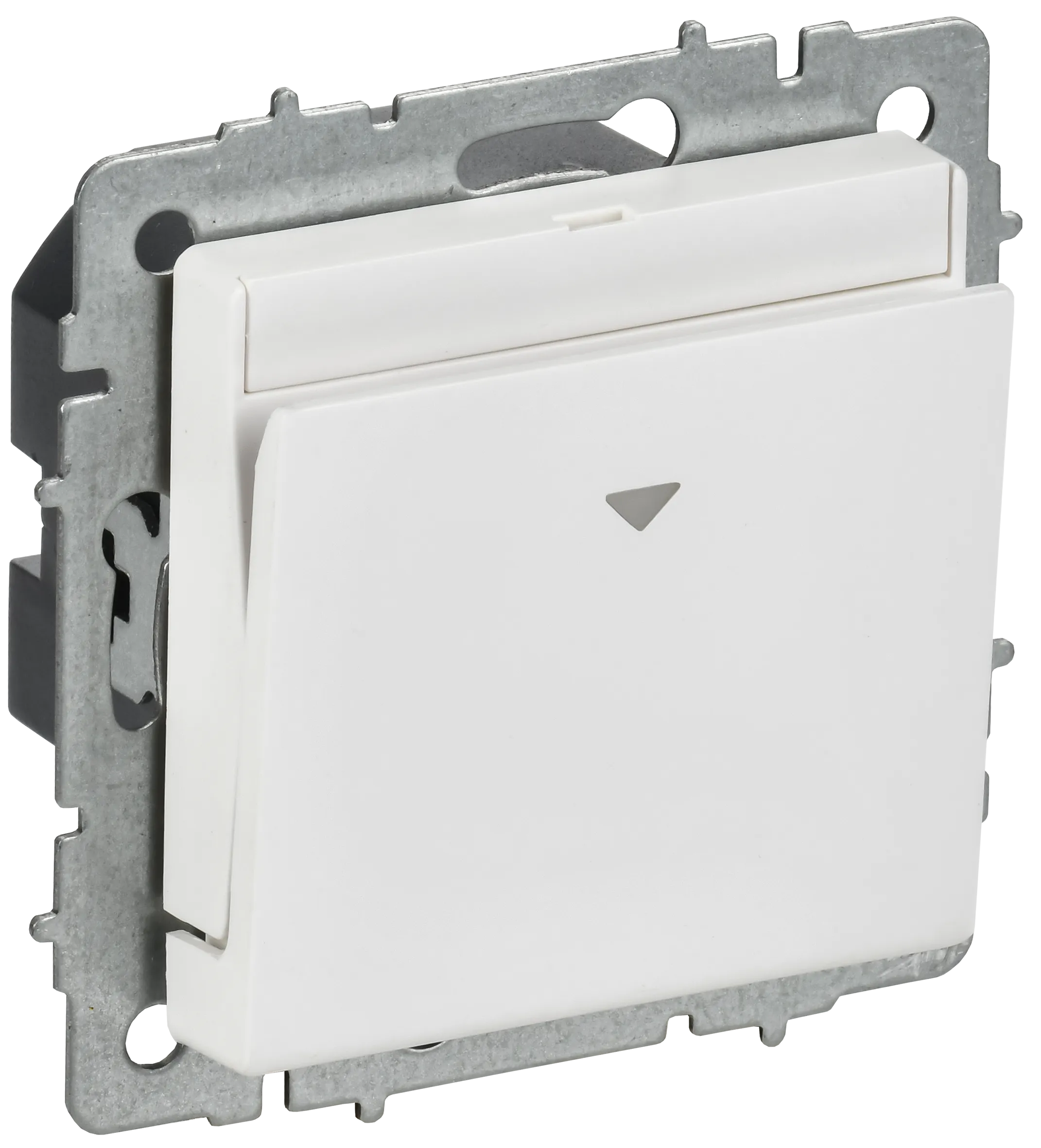 BRITE Выключатель карточный 30А ВС10-1-8-БрАБ арктический белый IEK