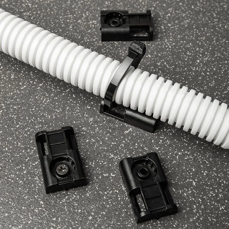 Площадка под стяжку для прямого монтажа, черная (100 шт/уп) REXANT - Фото 2