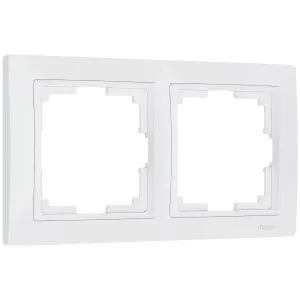 Рамка на 2 поста Snabb basic (белый)  Werkel W0022001