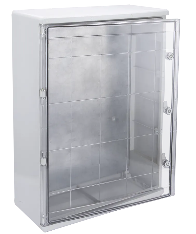 Корпус пластиковый ЩМПп 800х600х260мм прозрачная дверь УХЛ1 IP65 IEK