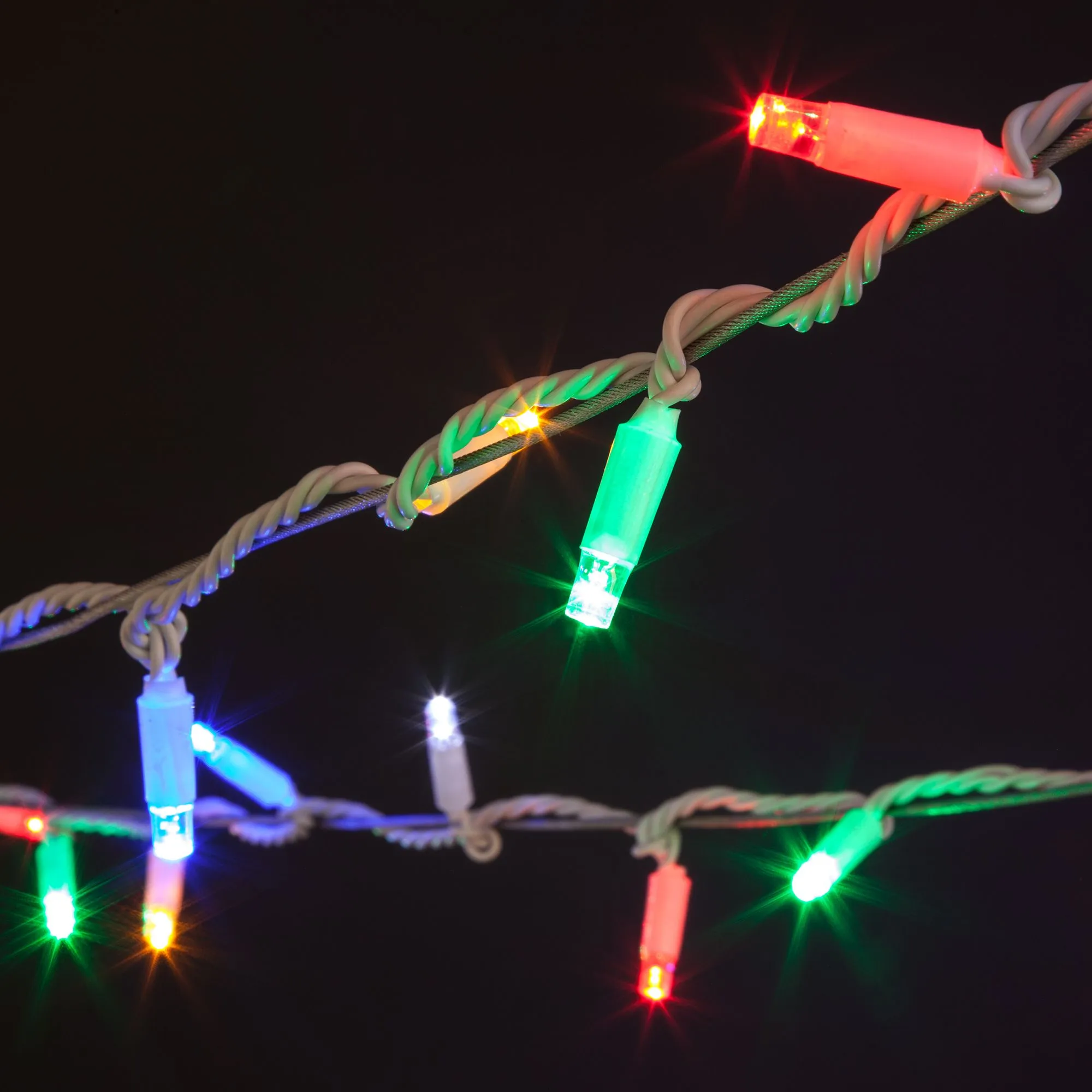 Новогодняя гирлянда нить мульти с эффектом мерцания 10м IP65 400-101 Elektrostandard Eurosvet - Фото 6