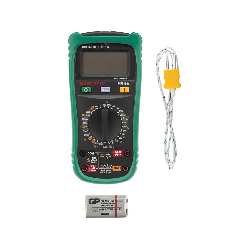 Профессиональный мультиметр MS8360C MASTECH - Фото 4