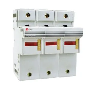 Предохранитель-разъединитель для ПВЦ 10x38 3P (с индик.) EKF - Фото 2