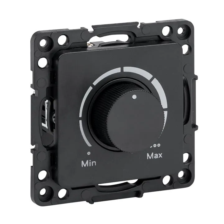 Стокгольм Механизм Светорегулятора 600W 220В винтовые клеммы черный EKF EZD06-101-10