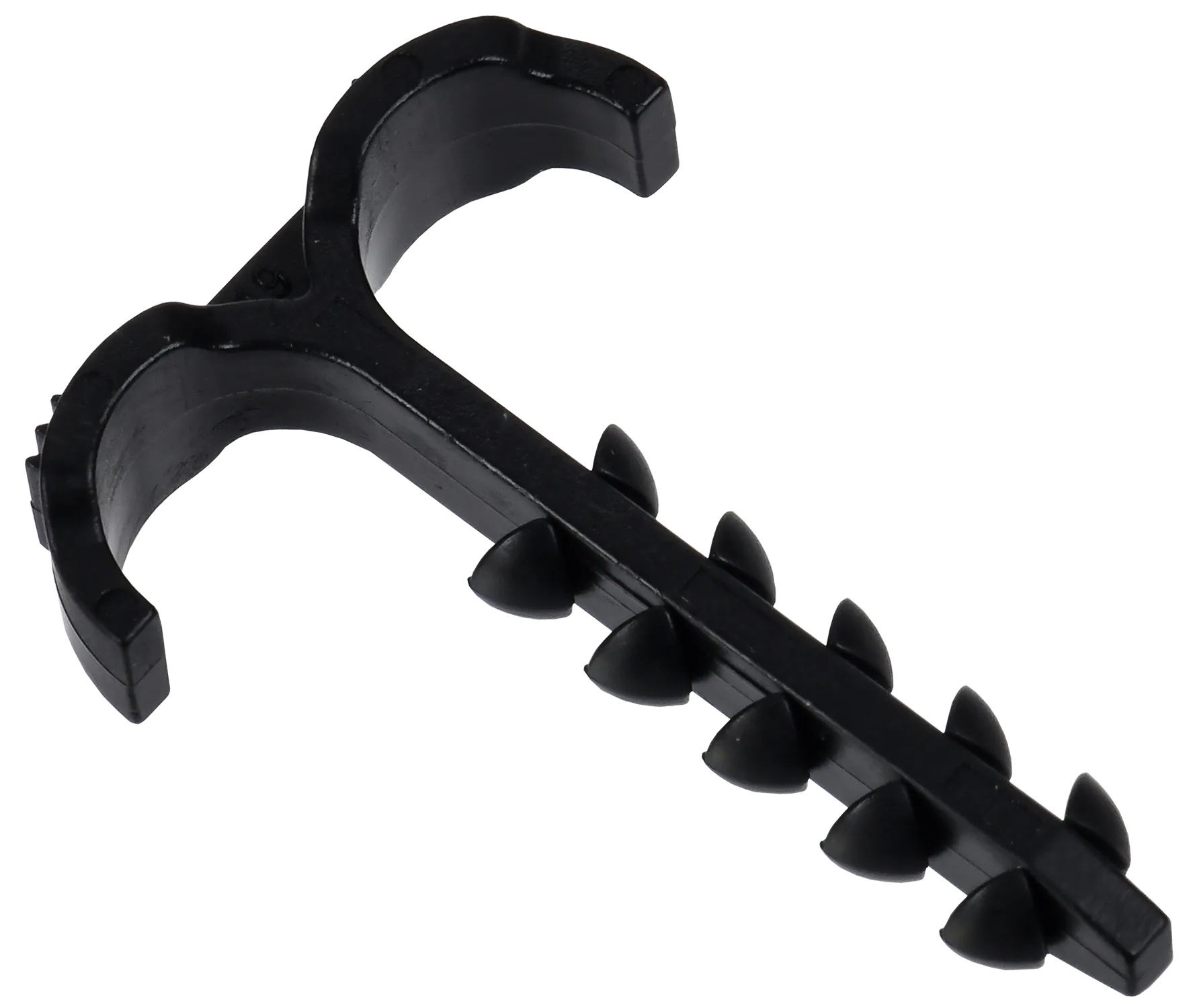 Дюбель-хомут Т-образный 4-12мм нейлон черный (100шт/упак) IEK UDH11-04-12-100-K02