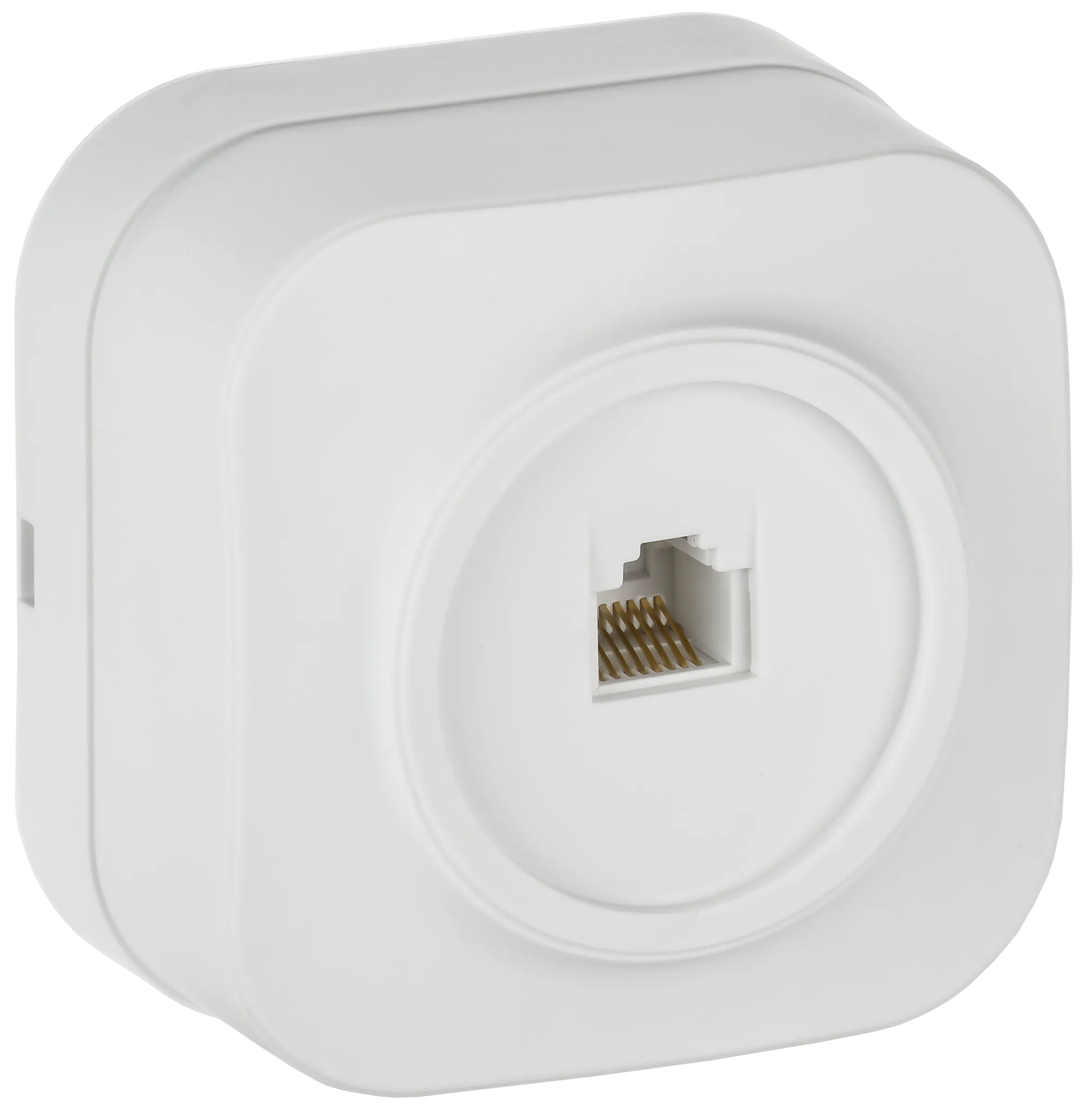 GLORY Розетка для открытой установки компьютерная RJ45 кат.5E РК10-ХБм белый матовый IEK