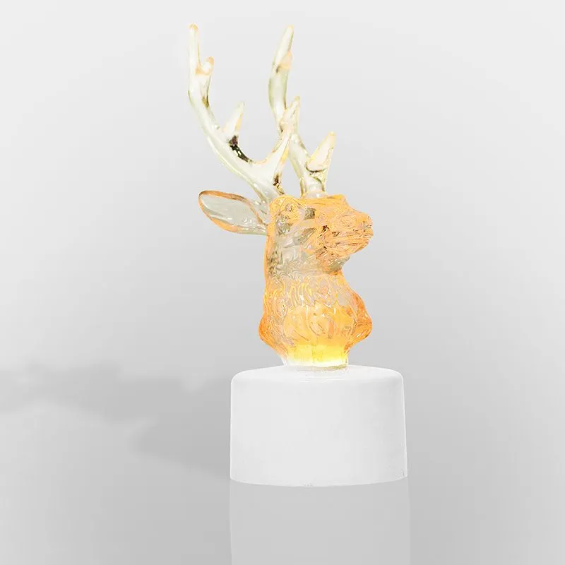 Фигура светодиодная на подставке "Олень", RGB - Фото 5