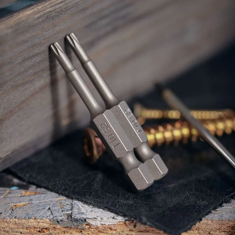 Бита для шуруповерта Torx T10х50 мм (2 шт./уп.) Kranz - Фото 2