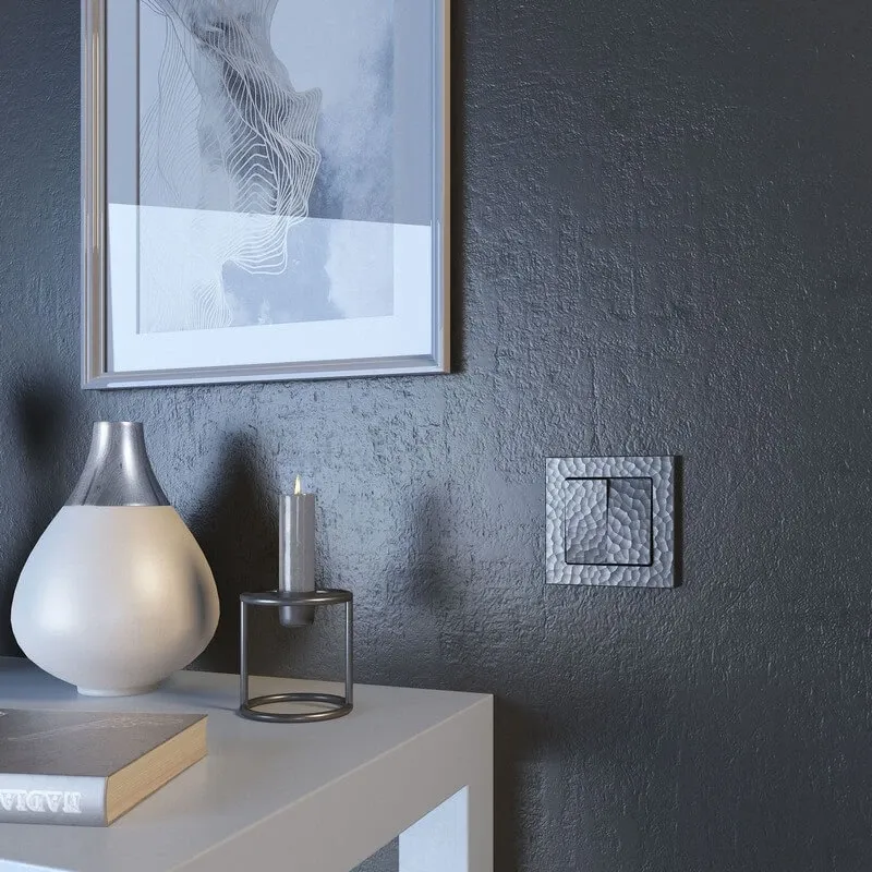 Рамка на 1 пост Hammer (серебряный) Werkel - Фото 4