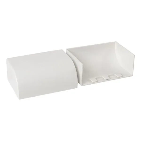 Заглушка (100х40) (2 шт) белая EKF-Plast - Фото 3