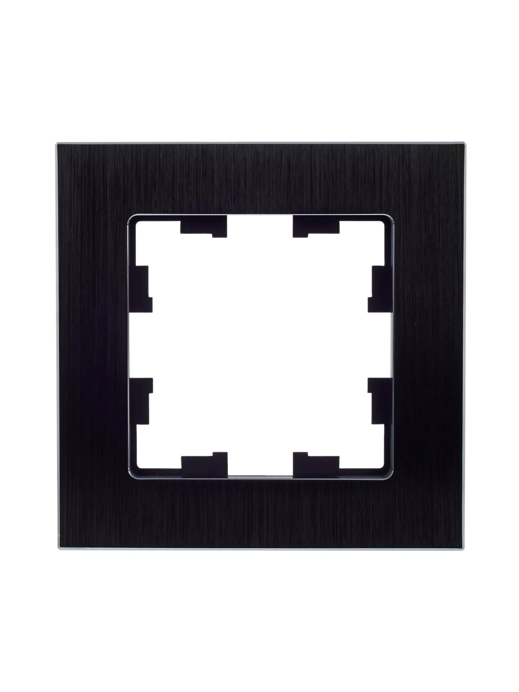 BRITE Рамка 1 -местная РУ-1-1-БрЧ металл черный IEK - Фото 7