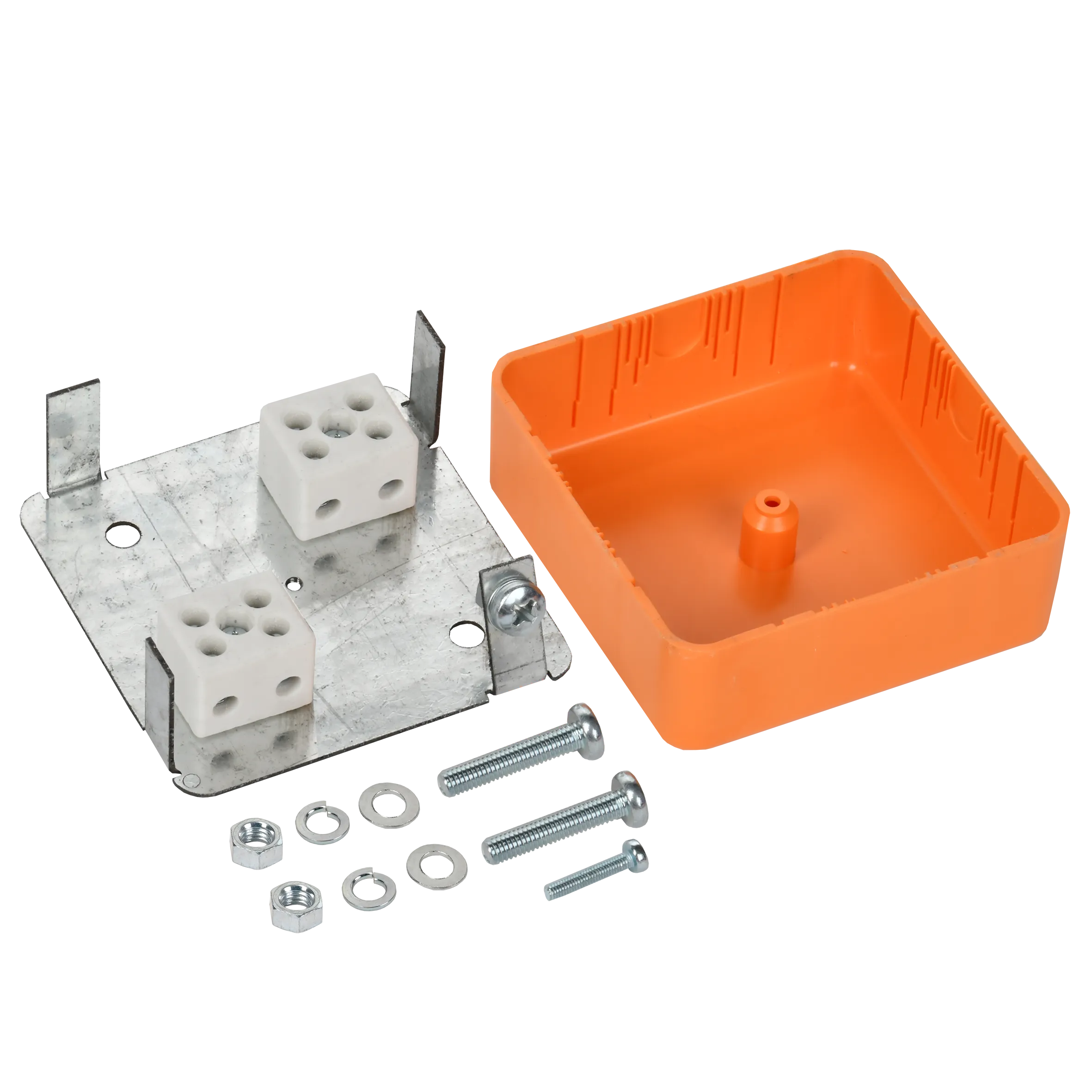 Коробка распаячная огнестойкая ПС безгалогенная (HF) 75х75х28мм 4P 4мм2 IP44 IEK - Фото 5
