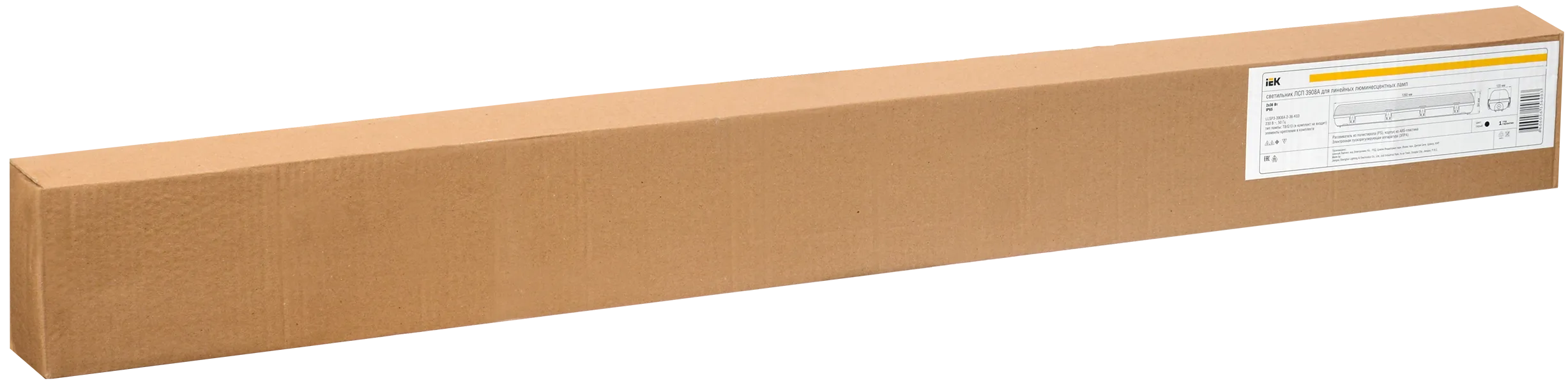 Светильник ЛСП3908A ЭПРА 2х36Вт IP65 IEK - Фото 2