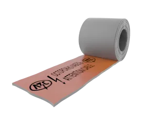 Лента защитно-сигнальная серии ЛЗС 3,5х125мм (50м рулон) ЛЗС.125