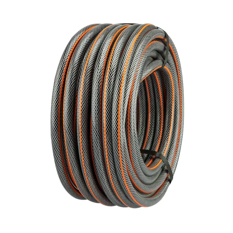 Шланг поливочный ПВХ 3-х слойный армированный 3/4" 25м Стандарт Плюс ЧЕТЫРЕ СЕЗОНА