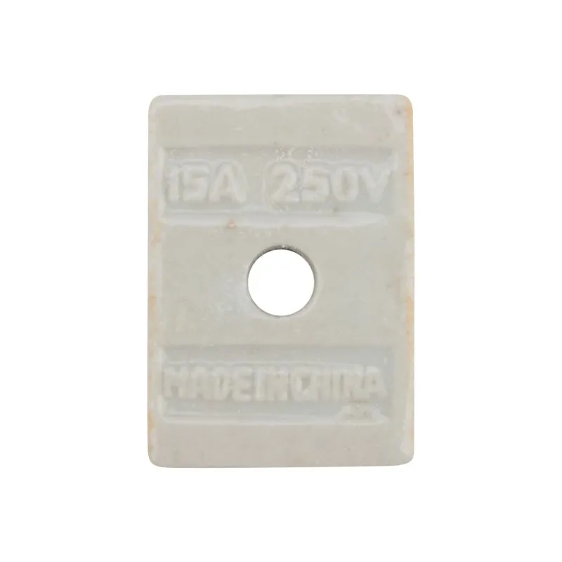 Клемма керамическая винтовая КВ 10 мм² 2 пары контактов с крепежным отверстием (100 шт./уп.) REXANT - Фото 4