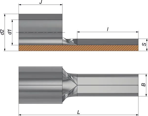 Наконечник медный луженный штифтовой НШП 50-20 ЗЭТАРУС - Фото 5
