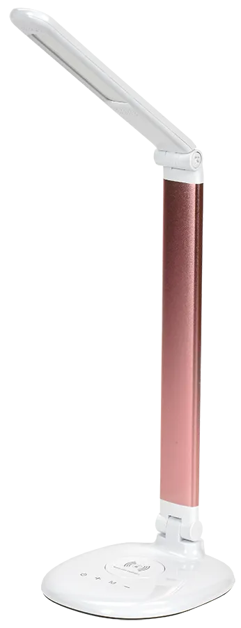 LIGHTING Светильник светодиодный настольный 2010 7Вт на подставке QI-заряд розовый IEK LDNL0-2010-1-QI-7-K14