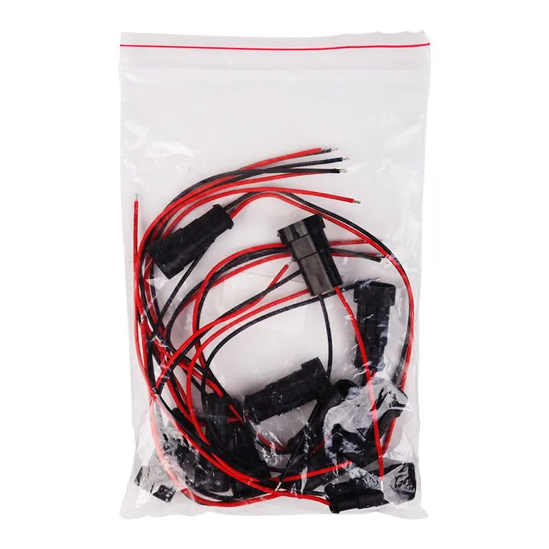 DJ7021-1.5-11 автомобильный разъем штекер с проводом 20см - Фото 3