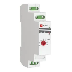 Импульсное реле с задержкой отключения RIO-2-60 (30-60 мин) EKF rio-2-60