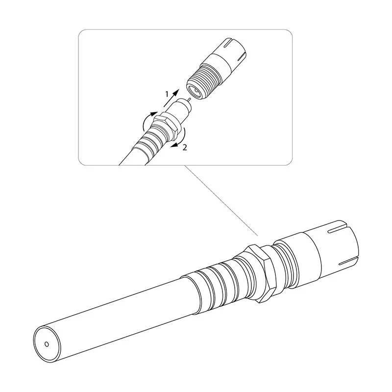 Переходник гнездо F – гнездо TV PROconnect - Фото 3