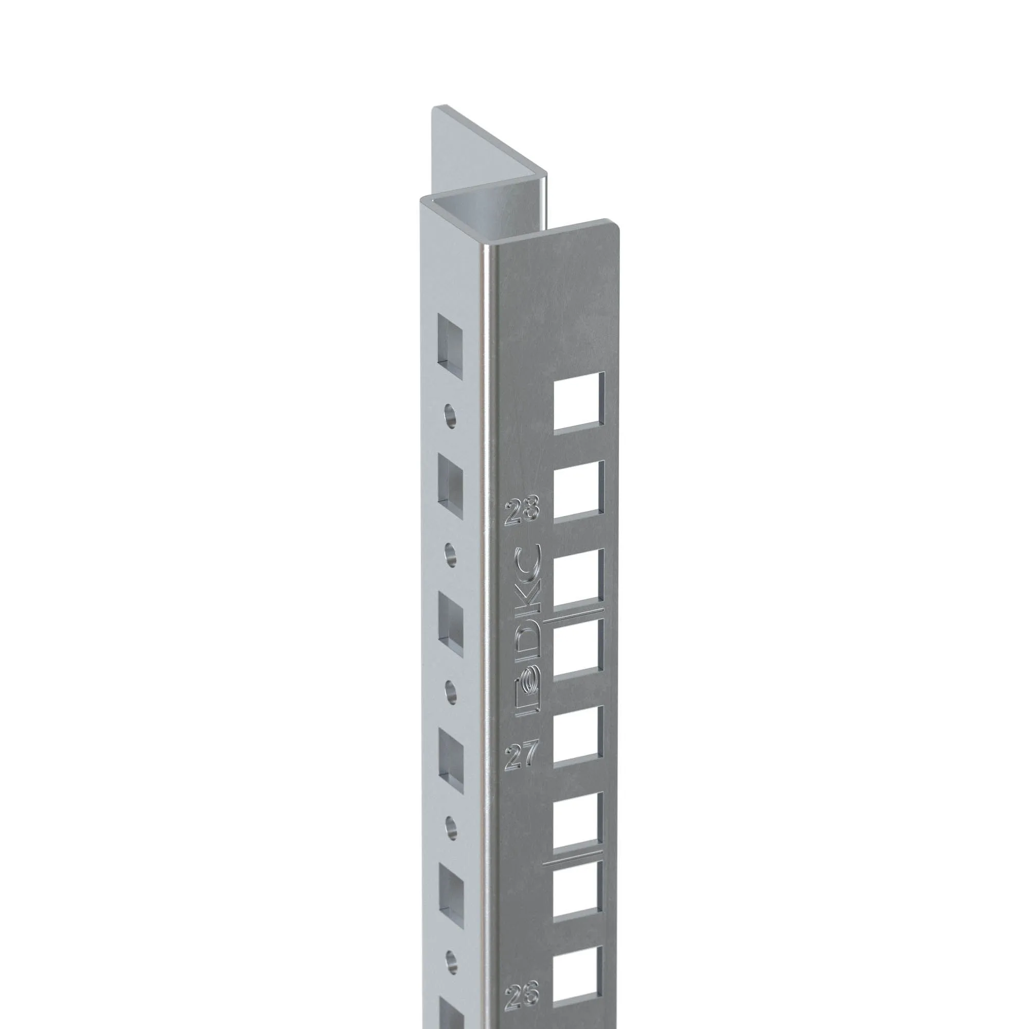 Профиль вертикальный 19дюйм 28U "С" (уп.2шт) DKC R5VUG28C - Фото 2