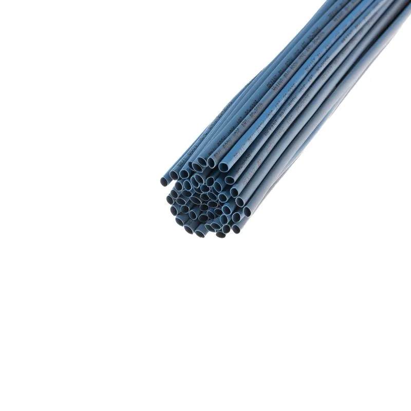 Трубка термоусаживаемая ТУТ нг 2,0/1,0мм, синяя, упаковка 50 шт. по 1м REXANT - Фото 4