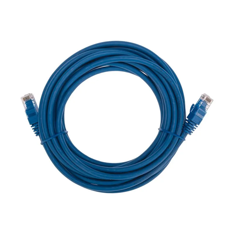 Патч-корд U/UTP, CAT 6, RJ45-RJ45, 26AWG, LSZH, синий, 5м REXANT