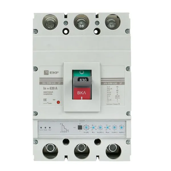 ВА-99М 630/630А 3P 65кА с электронным расцепителем EKF - Фото 3