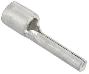Наконечник штифтовой плоский НШП 6,0–12 без изоляции (100шт/упак) IEK UNN10-06-12