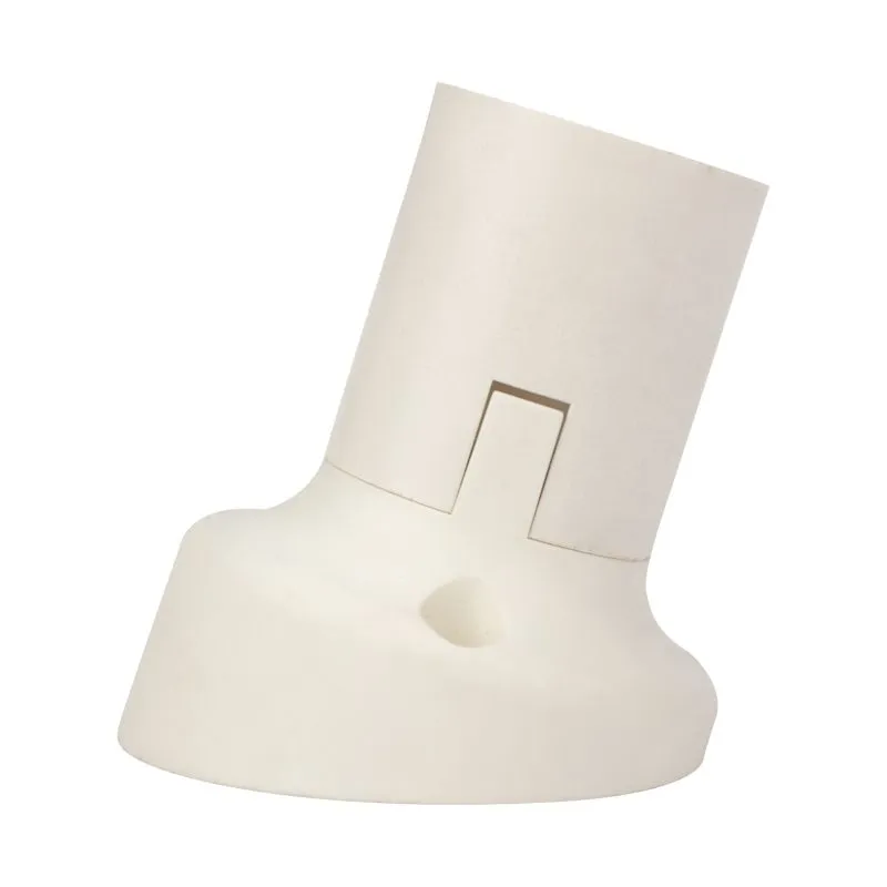 Патрон пластиковый настенный Е27 наклонный, белый, c этикеткой REXANT - Фото 2