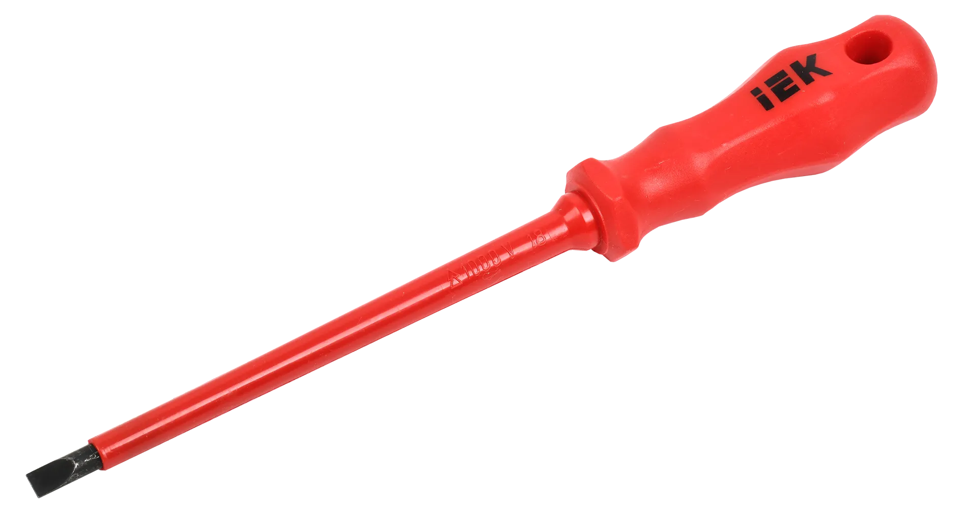 Отвертка шлицевая PROFI 6,5х150мм 1000В IEK