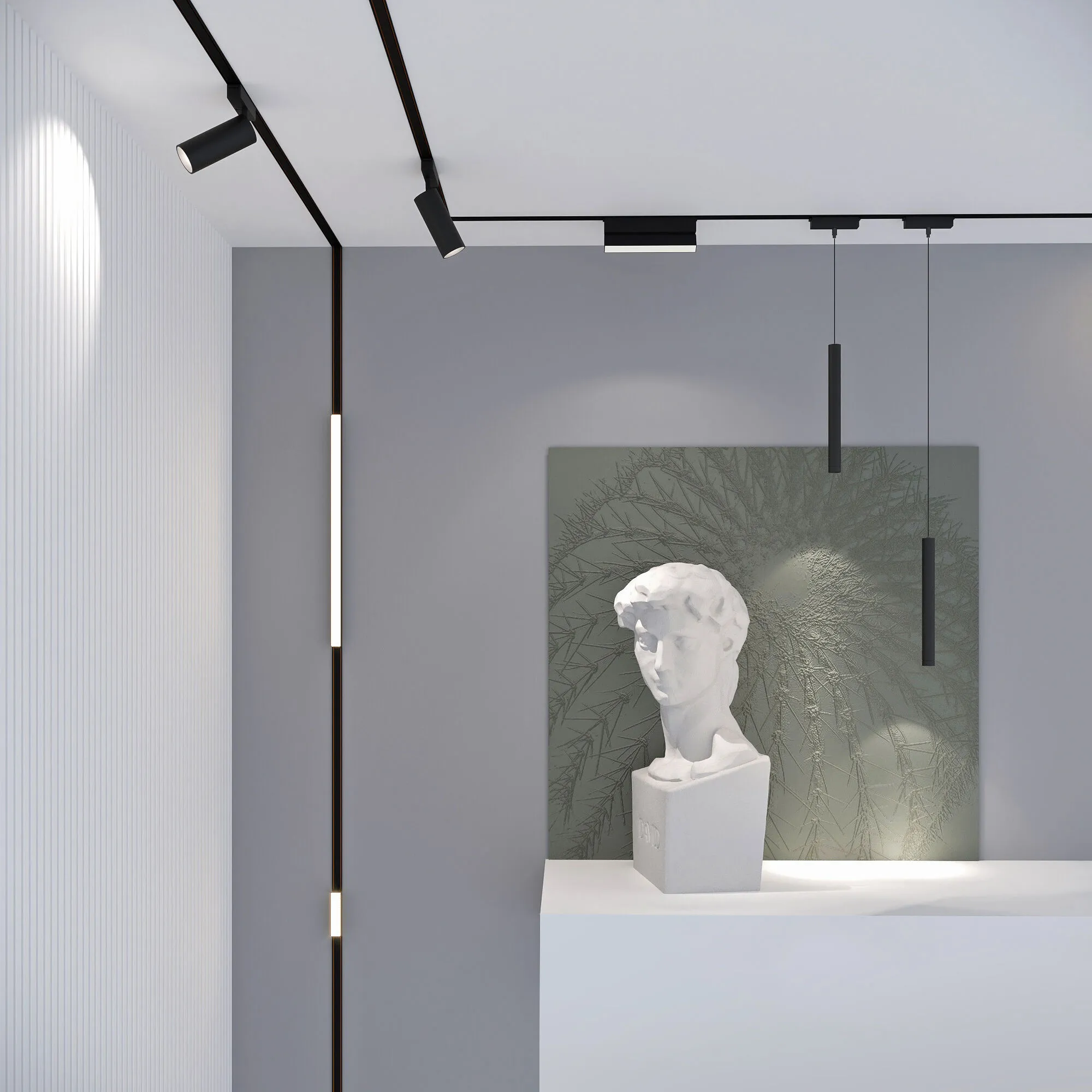 Flat Magnetic Трековый светильник 10W 4000K Unity (чёрный) 85093/01 Elektrostandard - Фото 4