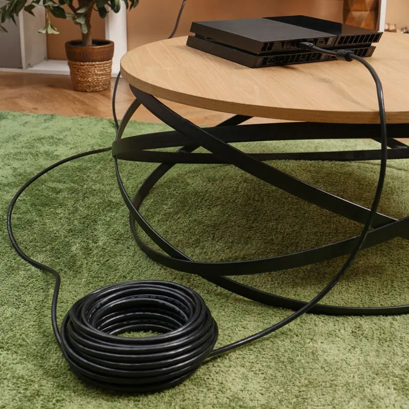 Кабель HDMI - HDMI 1.4, 20м, Gold REXANT - Фото 2