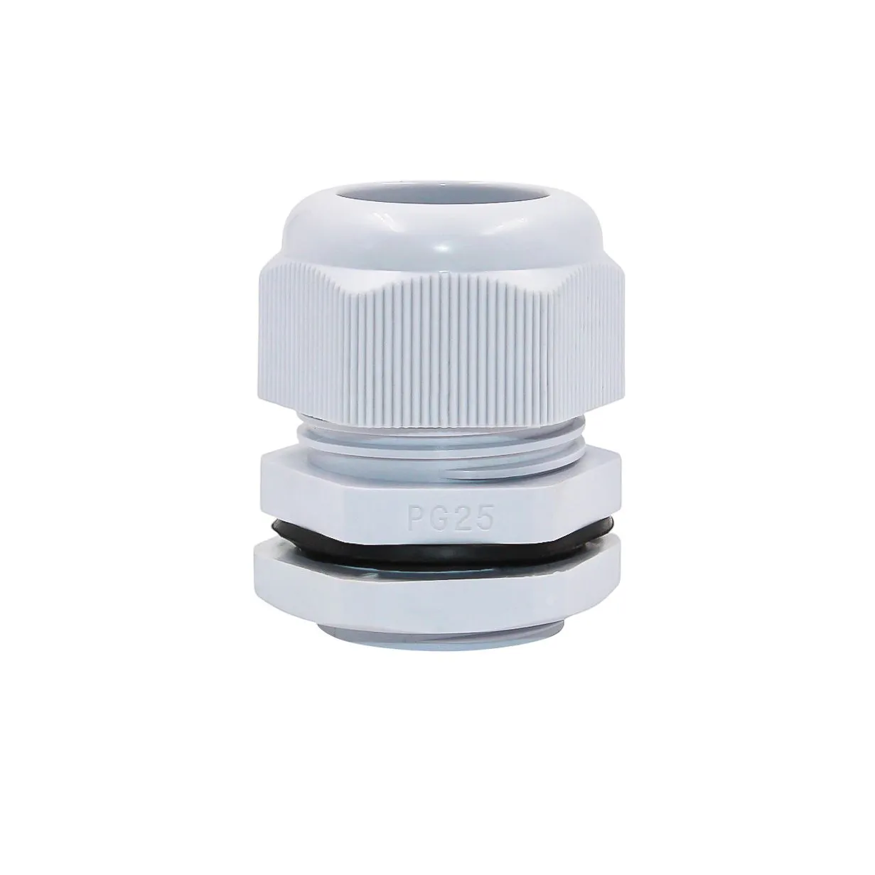 Ввод кабельный PG-25 серый, нейлон, IP68 (d кабеля 15-22 мм) 0807-0008