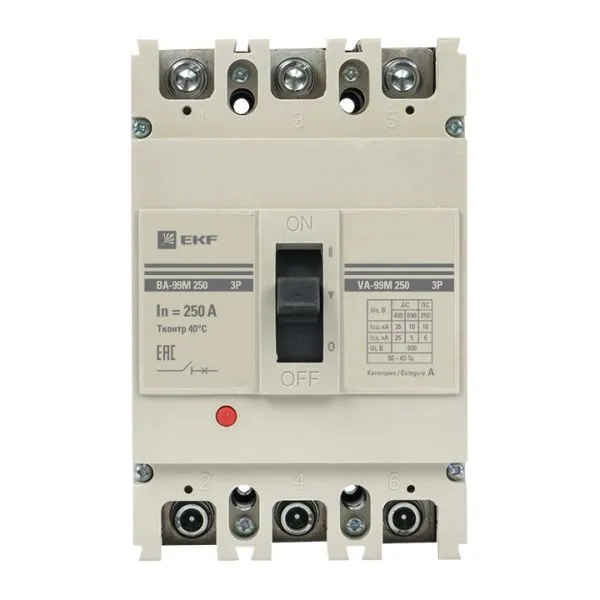 ВА-99М 250/250А 3P 35кА EKF - Фото 2