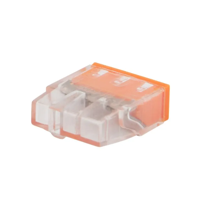 Экспресс-клемма REXANT СМК 2273-203, 3-проводная 0.5-2.5 мм², прозрачная, блистер (5 шт./уп.) - Фото 2