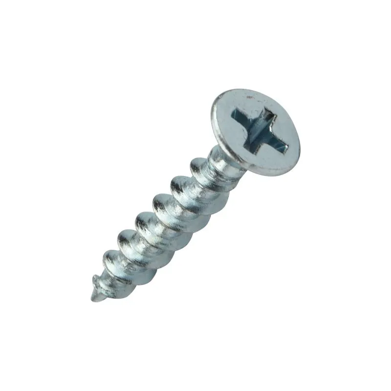 Саморез оконный KRANZ острый, 4.1х25, белый цинк, короб (500 шт./уп.) - Фото 2