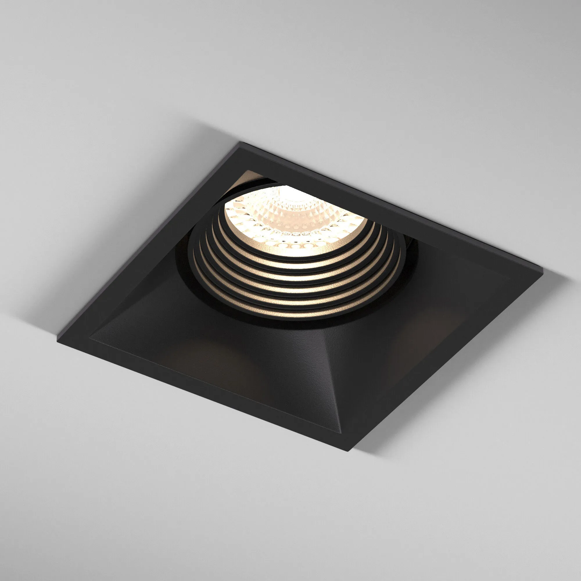 Светильник встраиваемый Punto черный 25017/01 Elektrostandard - Фото 2