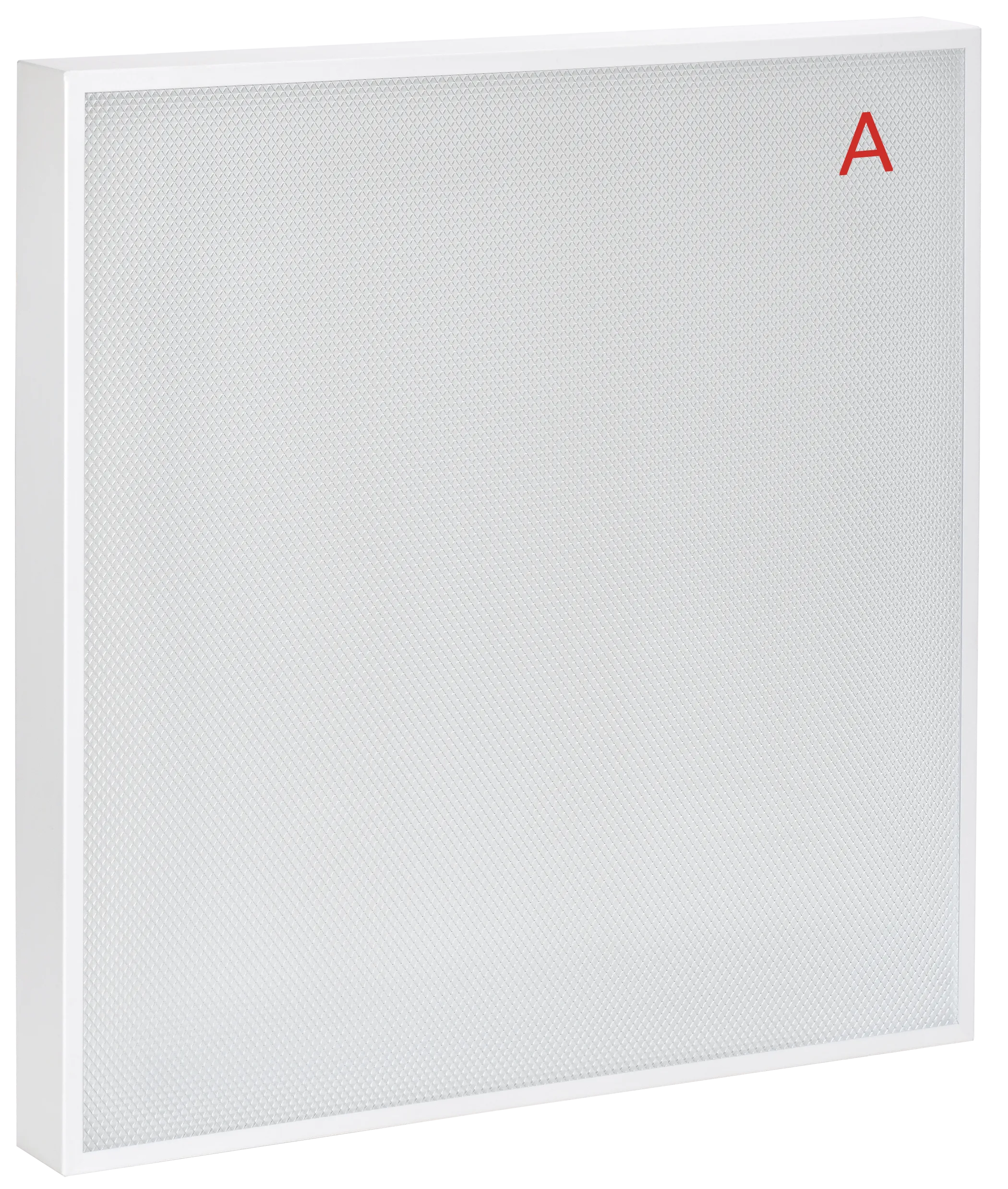 LIGHTING PRO Светильник светодиодный ДВО 2001A 40Вт 4000К IP40 588х588мм Грильято призма БАП 3ч IEK