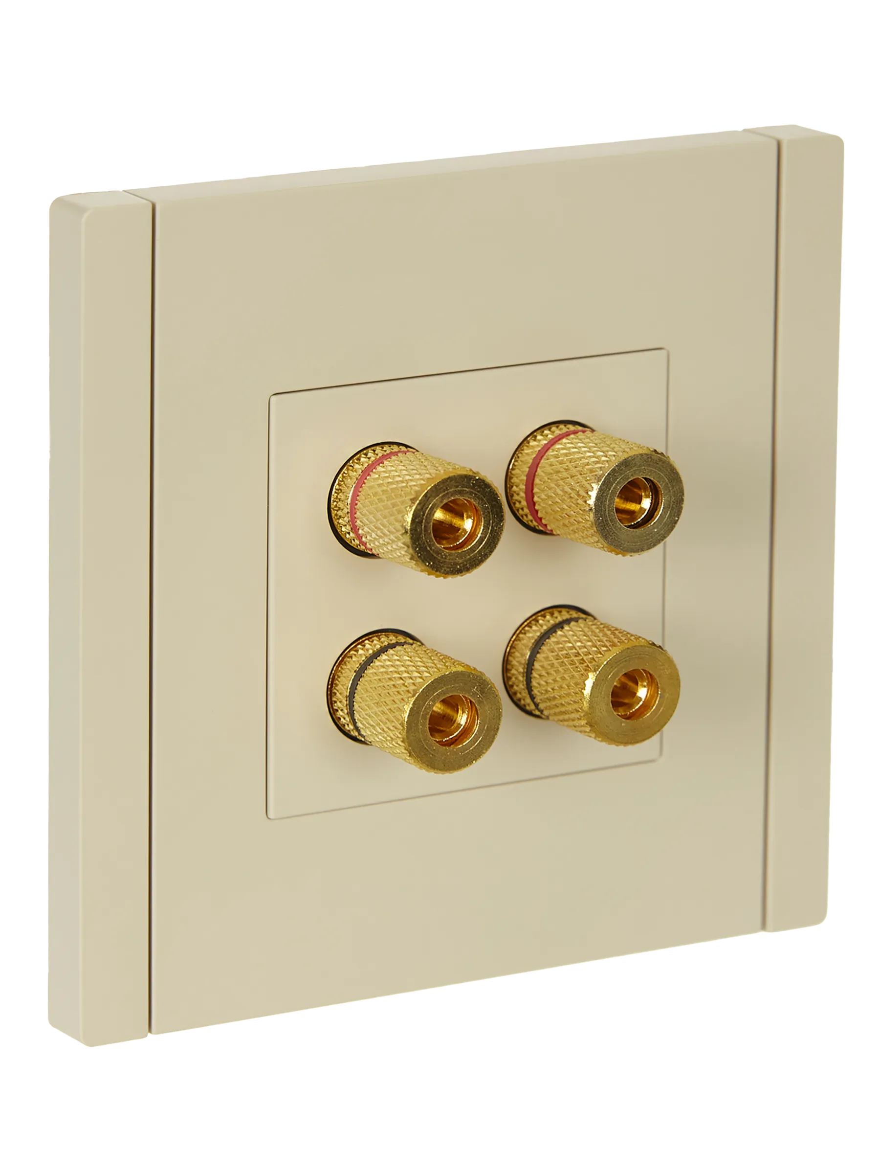 FORTE&PIANO Аудиорозетка 4-местная FP439 ваниль IEK FP-S40-K10