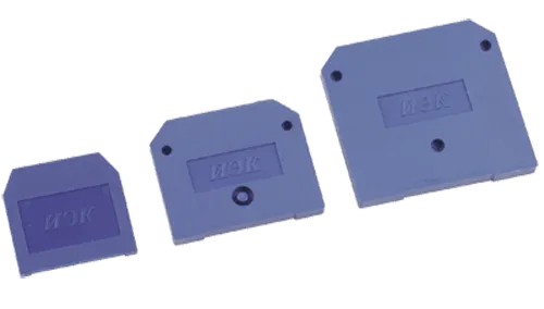 Заглушка для ЗНИ4-6мм2 (JXB35-50А) синяя IEK