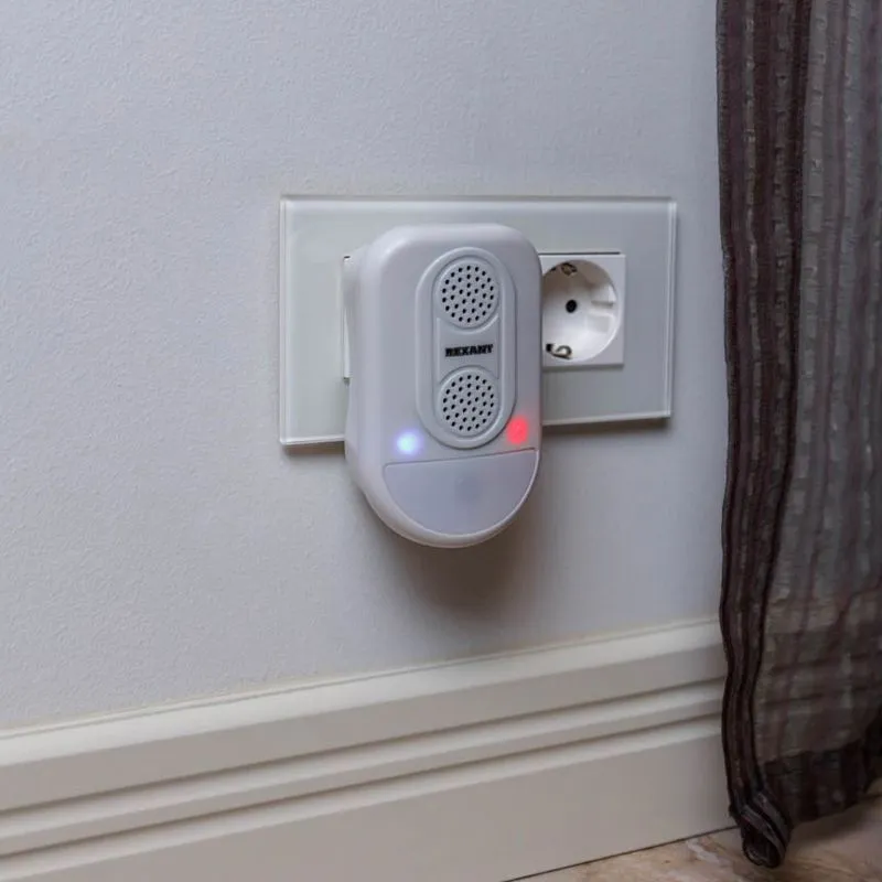 Ультразвуковой отпугиватель вредителей S 90м², с LED-индикатором REXANT - Фото 2