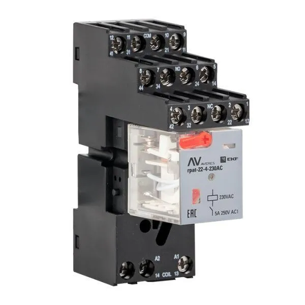 Разъем для реле РM5 22/4 EKF AVERES - Фото 29