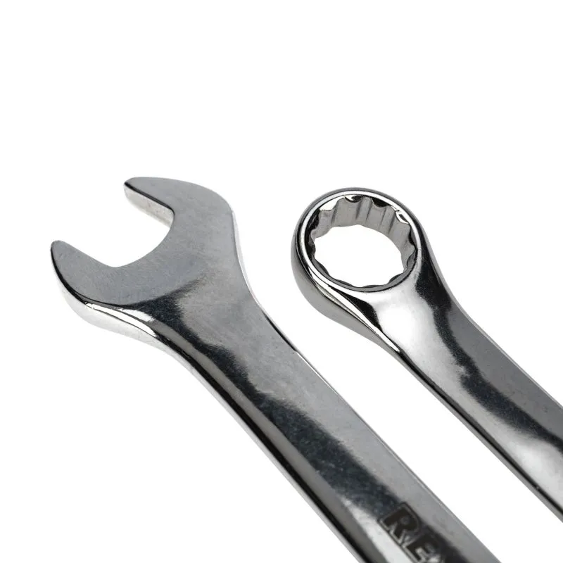 Набор ключей комбинированных (6-14, 17, 19, 22мм) 12 шт, CrV, зеркальное хромирование REXANT - Фото 3