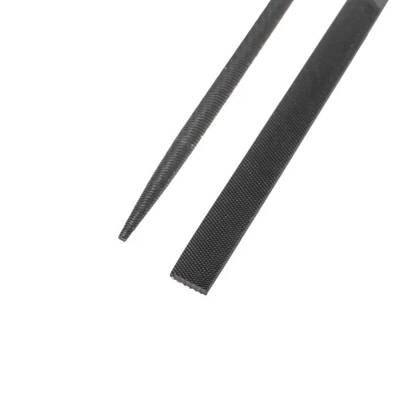 Набор надфилей KRANZ 160х4 мм, 6 шт., обрезиненные рукоятки - Фото 2