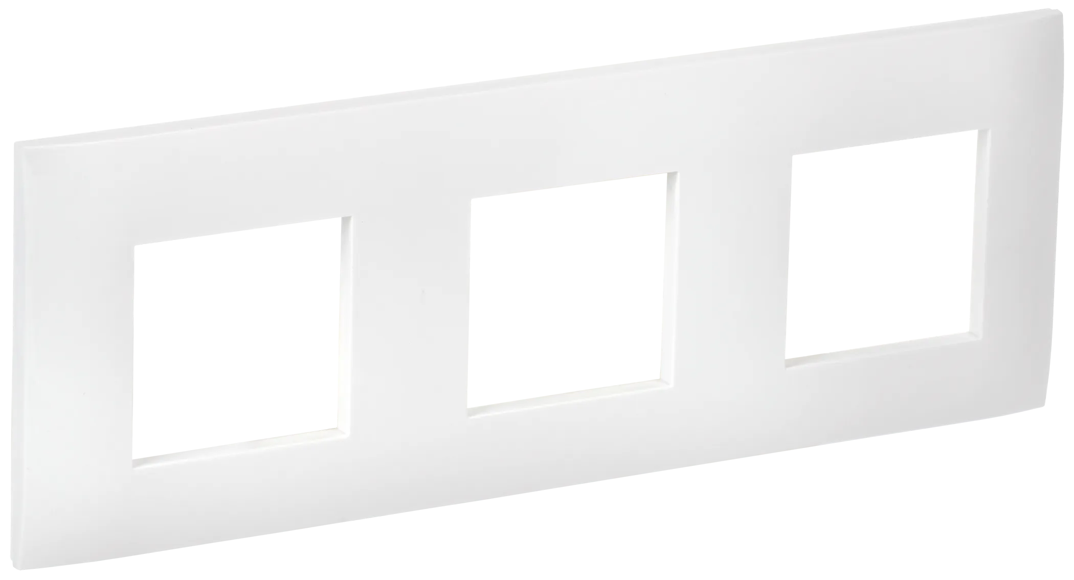 SKANDY Рамка 3-местная SK-F03W арктический белый IEK
