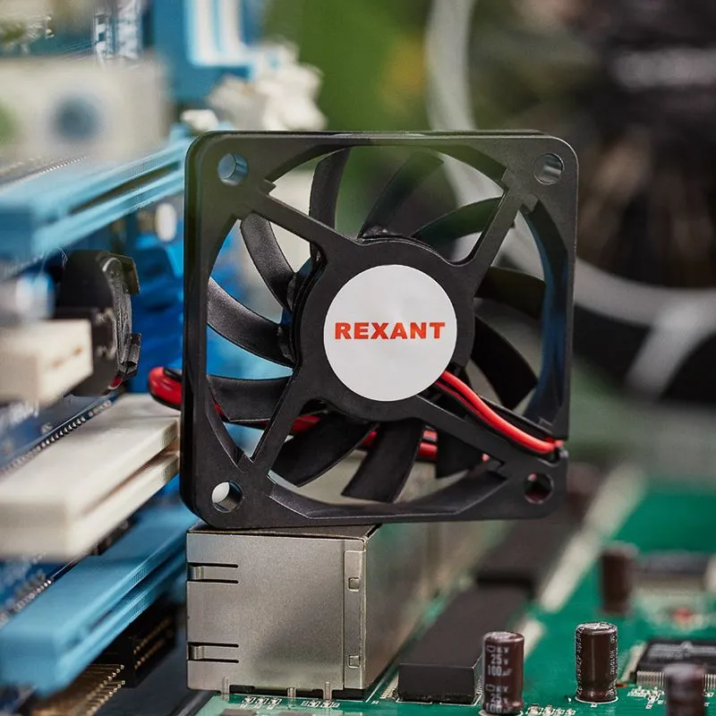 Вентилятор RX 6010MS, DC 12В REXANT - Фото 2