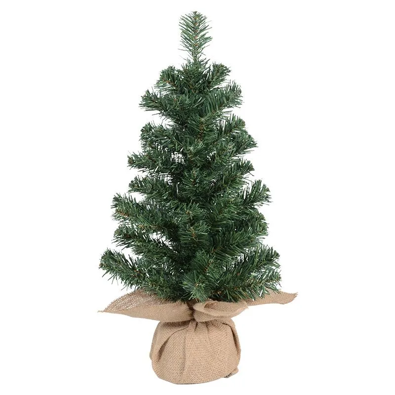 Елочка 60см в плетеном мешочке, ПВХ - Фото 2