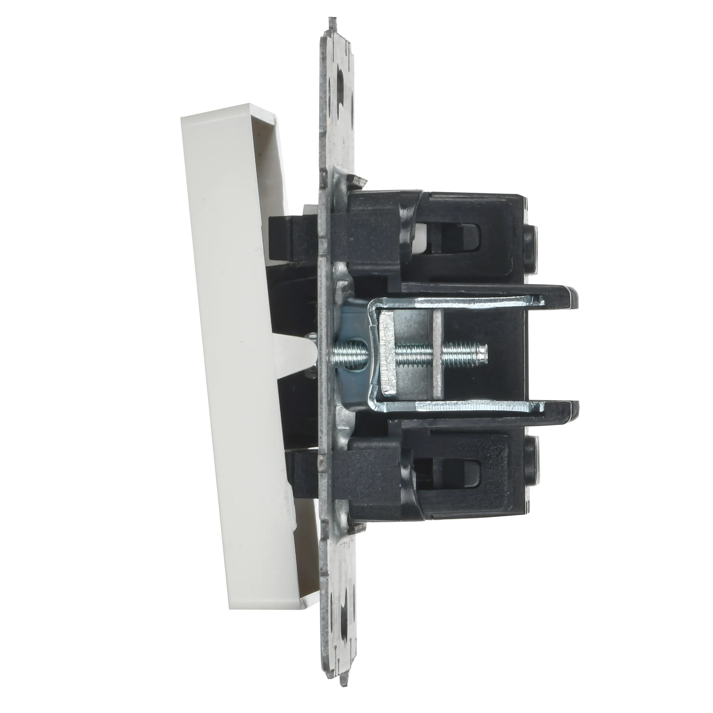 BRITE Выключатель 1-клавишный с индикацией 10А ВС10-1-1-БрБ белый IEK - Фото 7